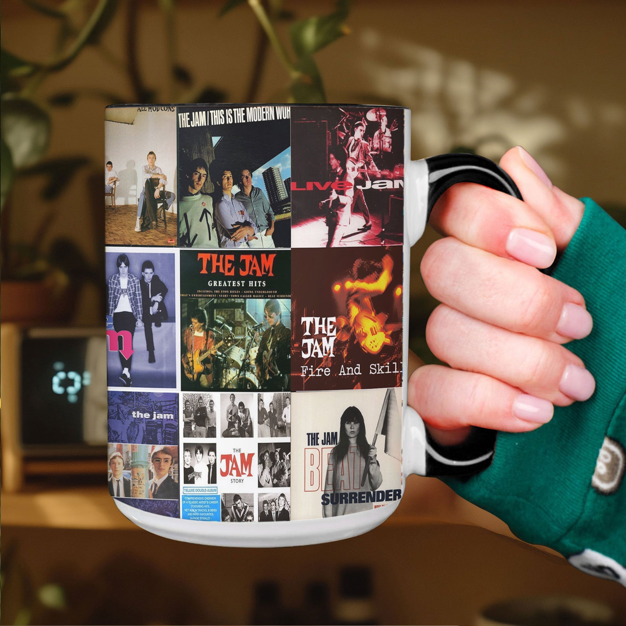 The Jam Accent Mug Classic Album Cover Collage Gift