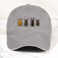 The Beatles Denim Cap Minimalist Beetle Design Dad Hat ( With Box)