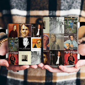 Hal Ketchum Accent Mug Country Storyteller Album Cover Collage Gift