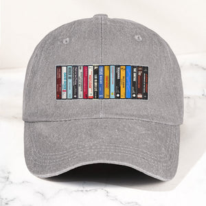 The Beatles Denim Dad Cap Cassette Album Collection Design ( With BOX)
