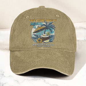 Margaritaville Denim Cap Retro Jimmy Buffett Inspired Dad Hat (With Box)