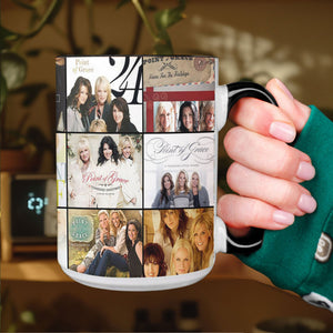 Point of Grace Accent Mug Inspirational Album Cover Collage Gift