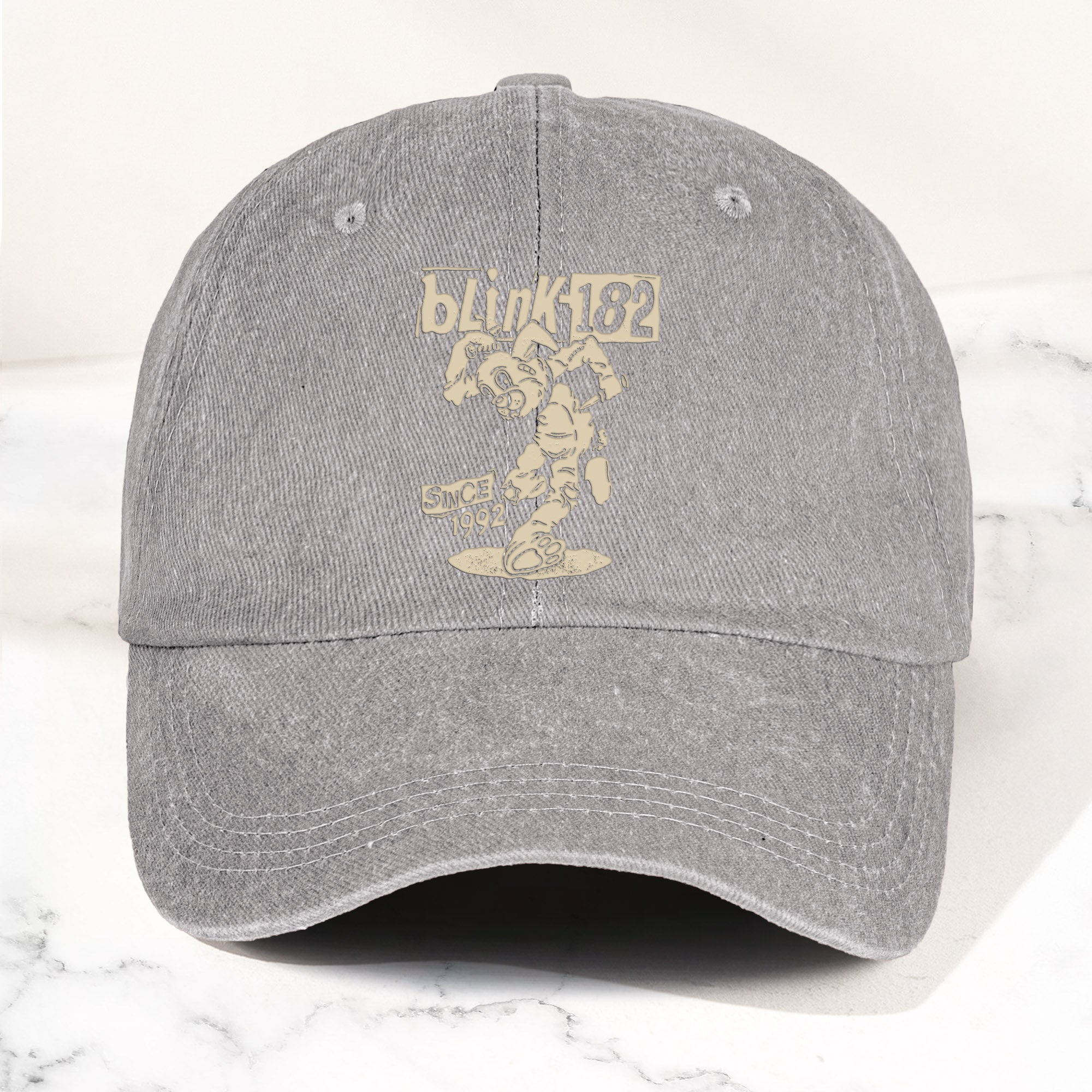 Blink-182 Denim Cap Bunny “Since 1992” Vintage Dad Hat (With Box)