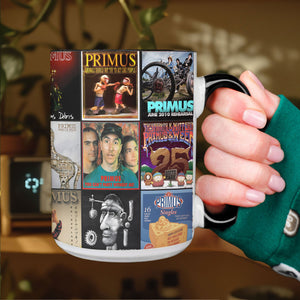 PRIMUS Accent Mug Classic Album Cover Collage Gift