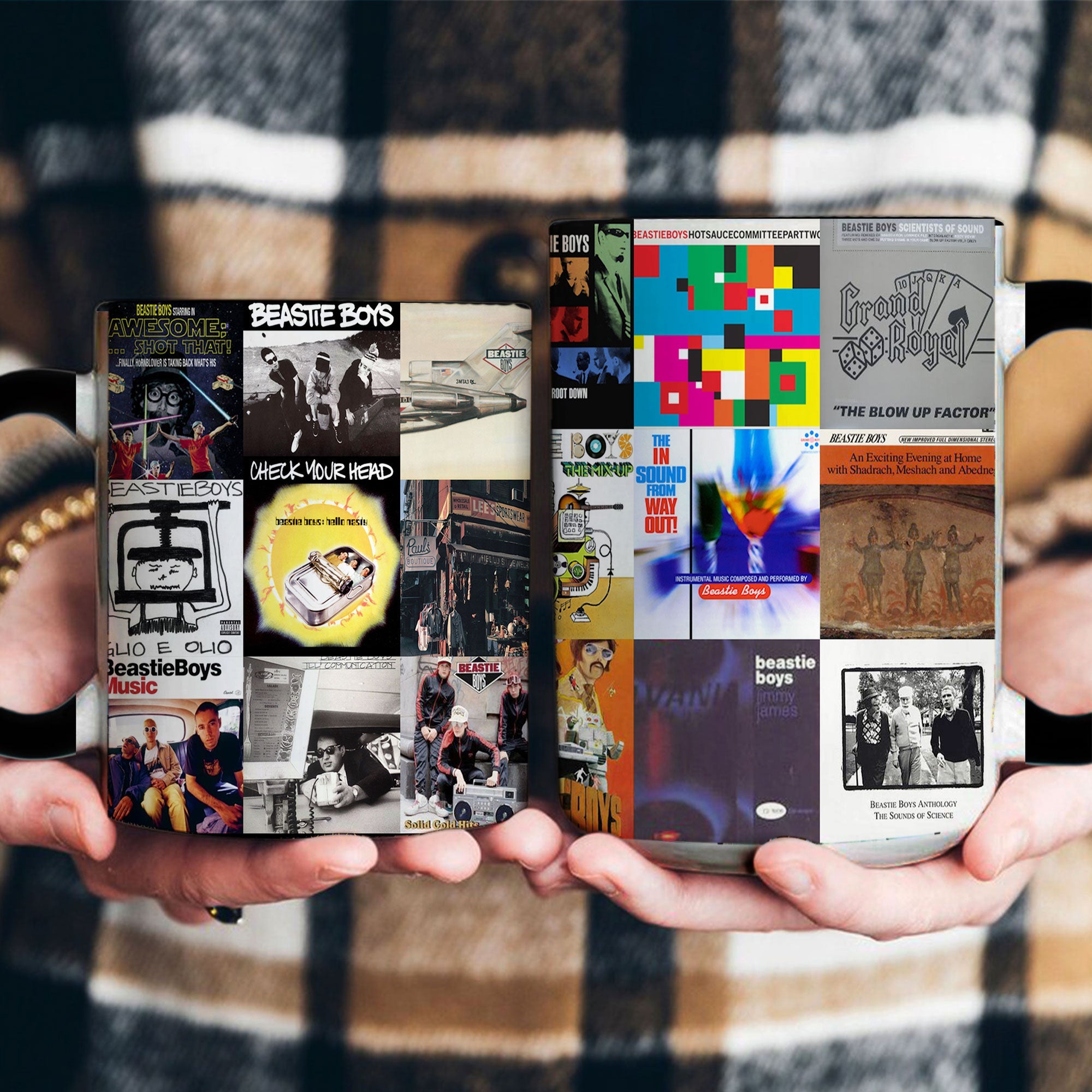 Beastie Boys Accent Mug Classic Album Cover Collage Gift