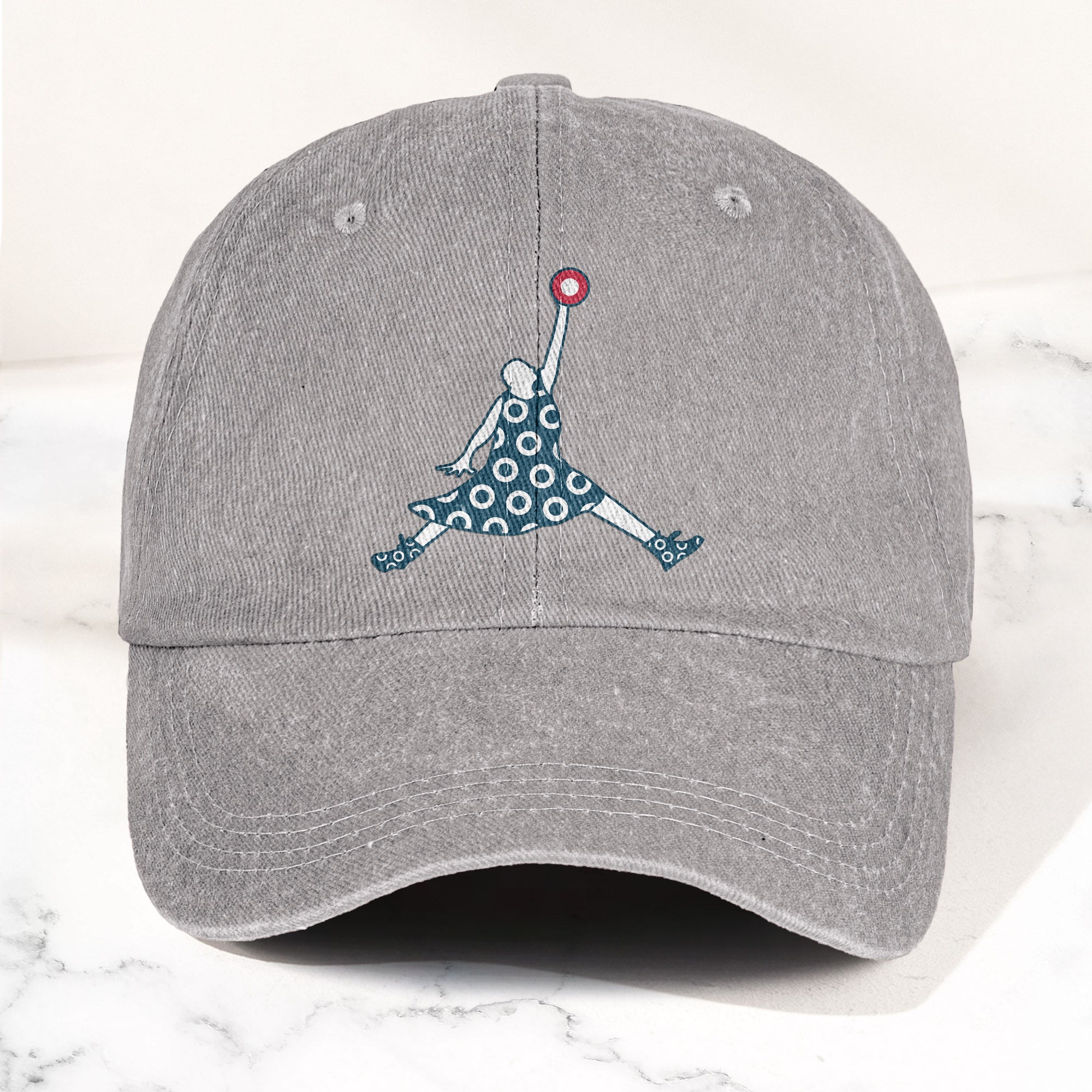 Air Fishman Phish Denim Cap Retro Music Fan Merch Cap Gift For Dad (With Box)