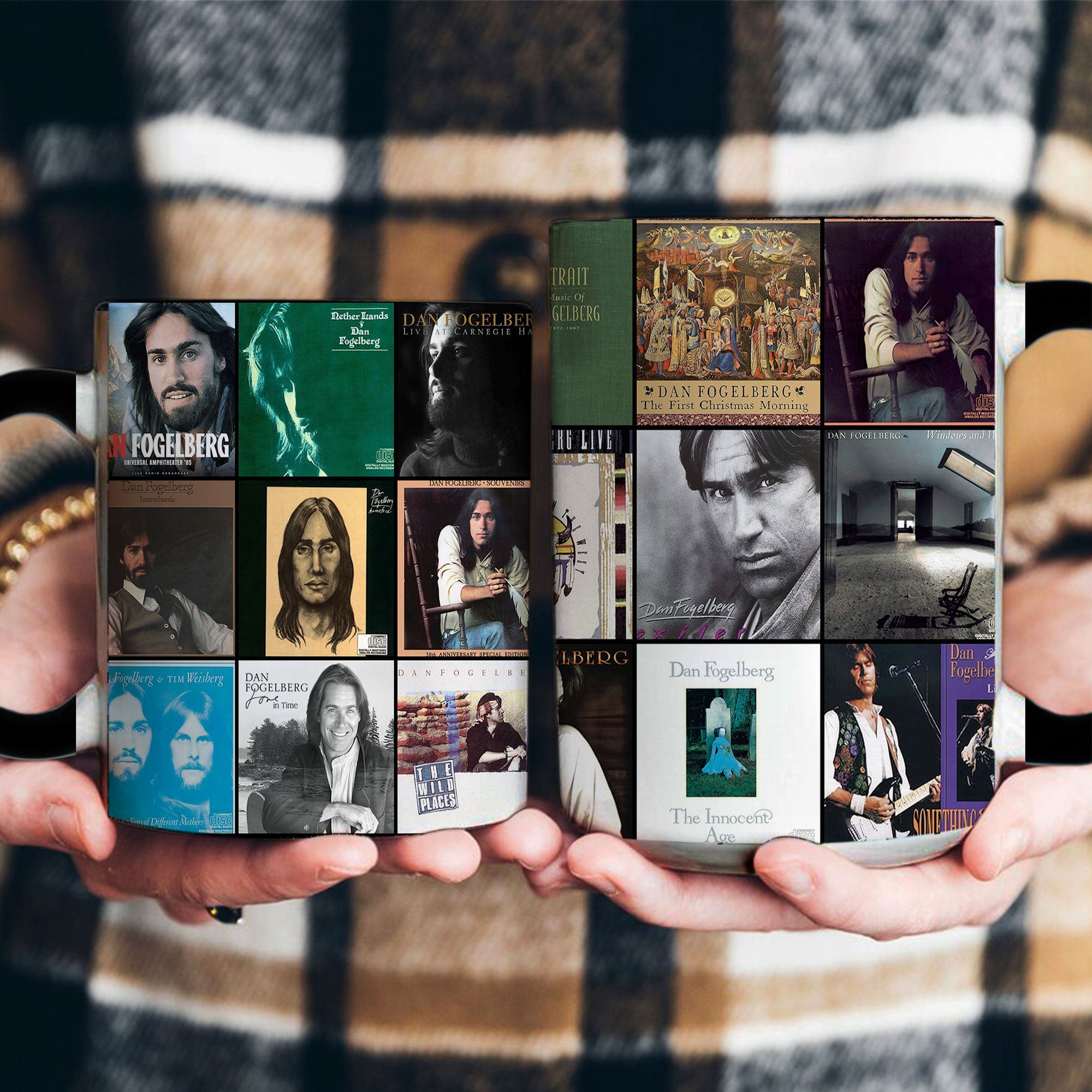 Dan Fogelberg Accent Mug Classic Album Cover Collage Gift