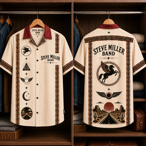 Steve Miller Band Luxury Design Hawaiian Shirt – Classic Rock Inspired Hawaiian Shirt