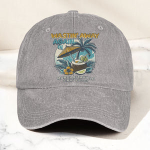 Margaritaville Denim Cap Retro Jimmy Buffett Inspired Dad Hat (With Box)