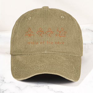 Phish Walls of the Cave Petroglpyh Denim Cap Retro Music Phish Cap Gift For Dad (With Box)