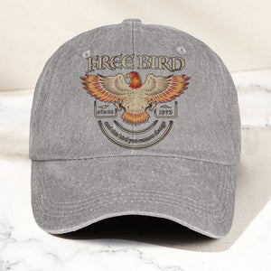 Lynyrd Skynyrd Denim Cap “Free Bird” Vintage Eagle Dad Hat