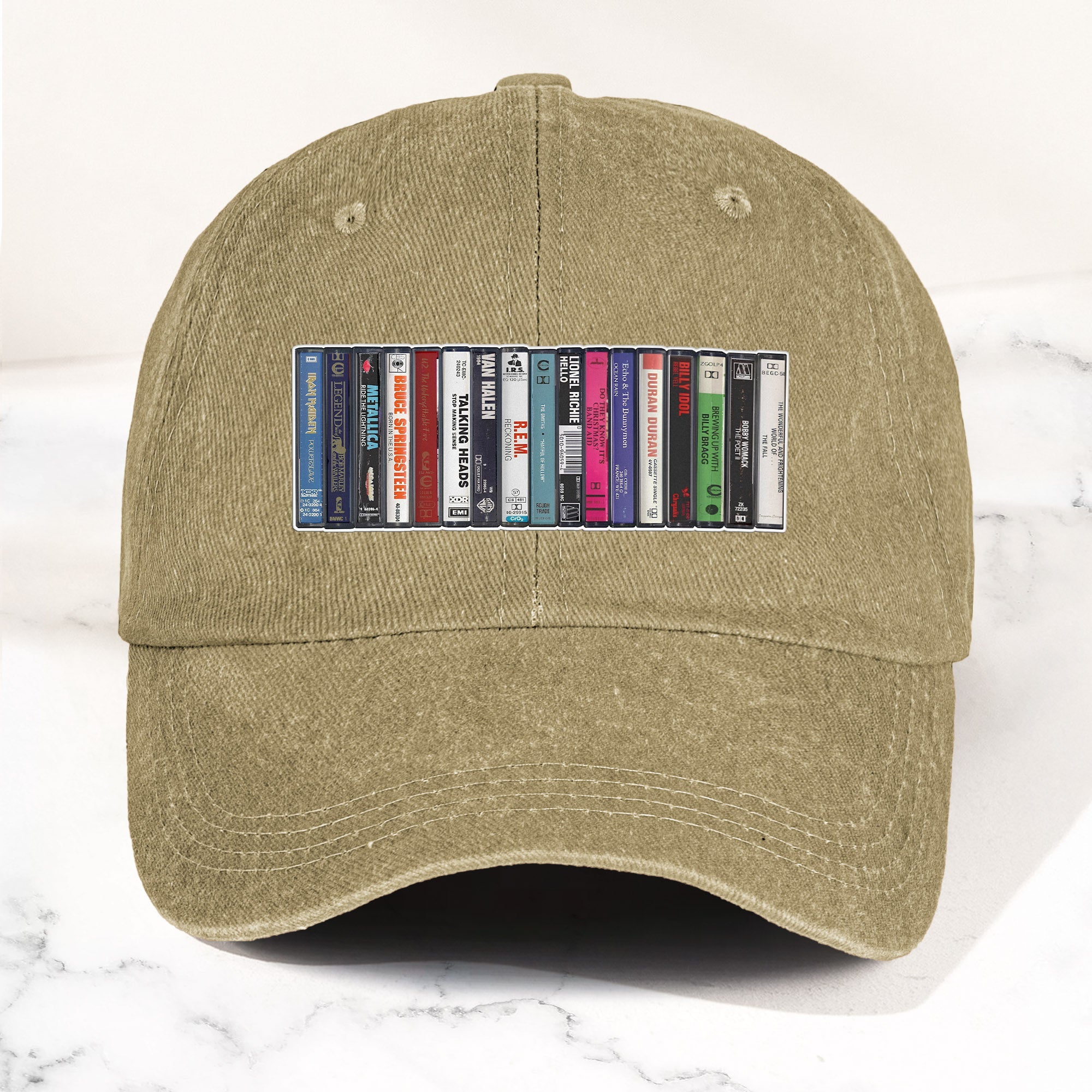 The Beatles Denim Dad Cap Cassette Album Collection Vol.2 Design ( With BOX)