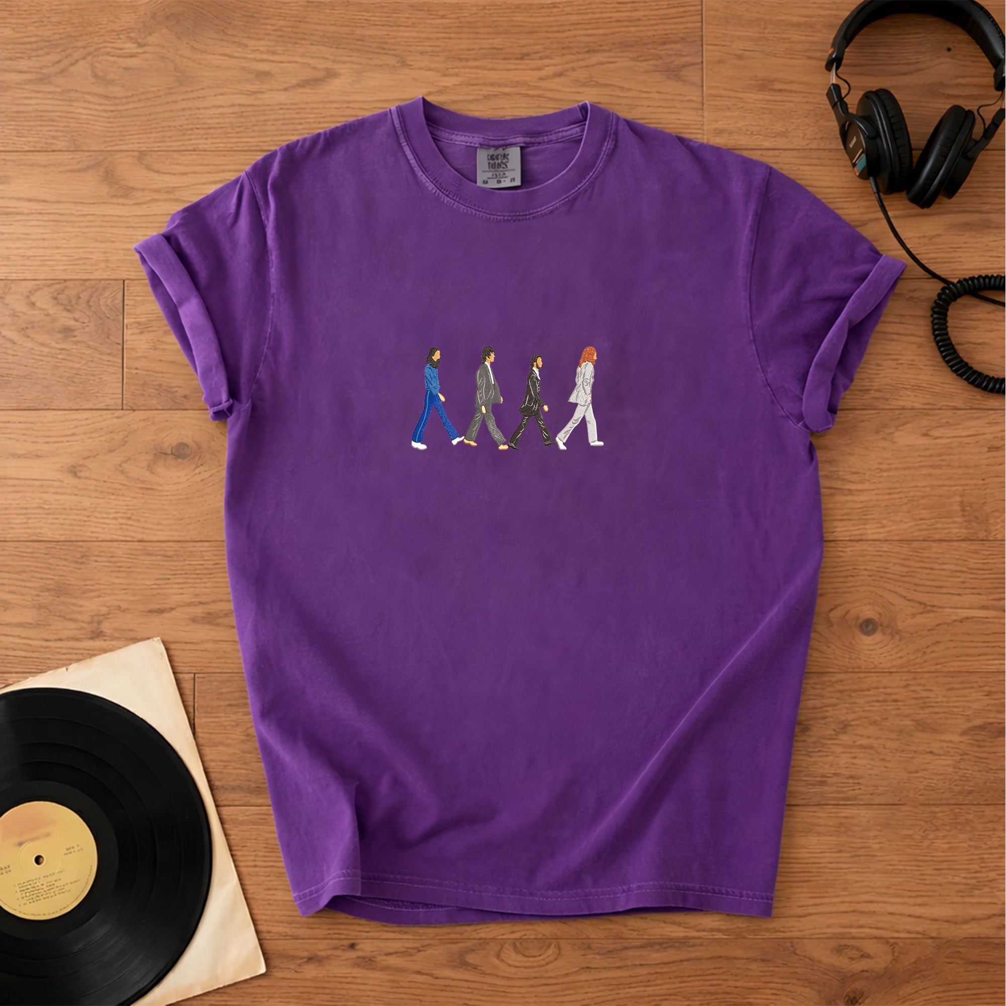The Beatles Band Abbey Road Comfort Tee Classic Album Graphic Shirt