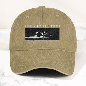 Music for the Masses Denim Cap Retro Depeche Mode Merch Dad Hat (With Box)