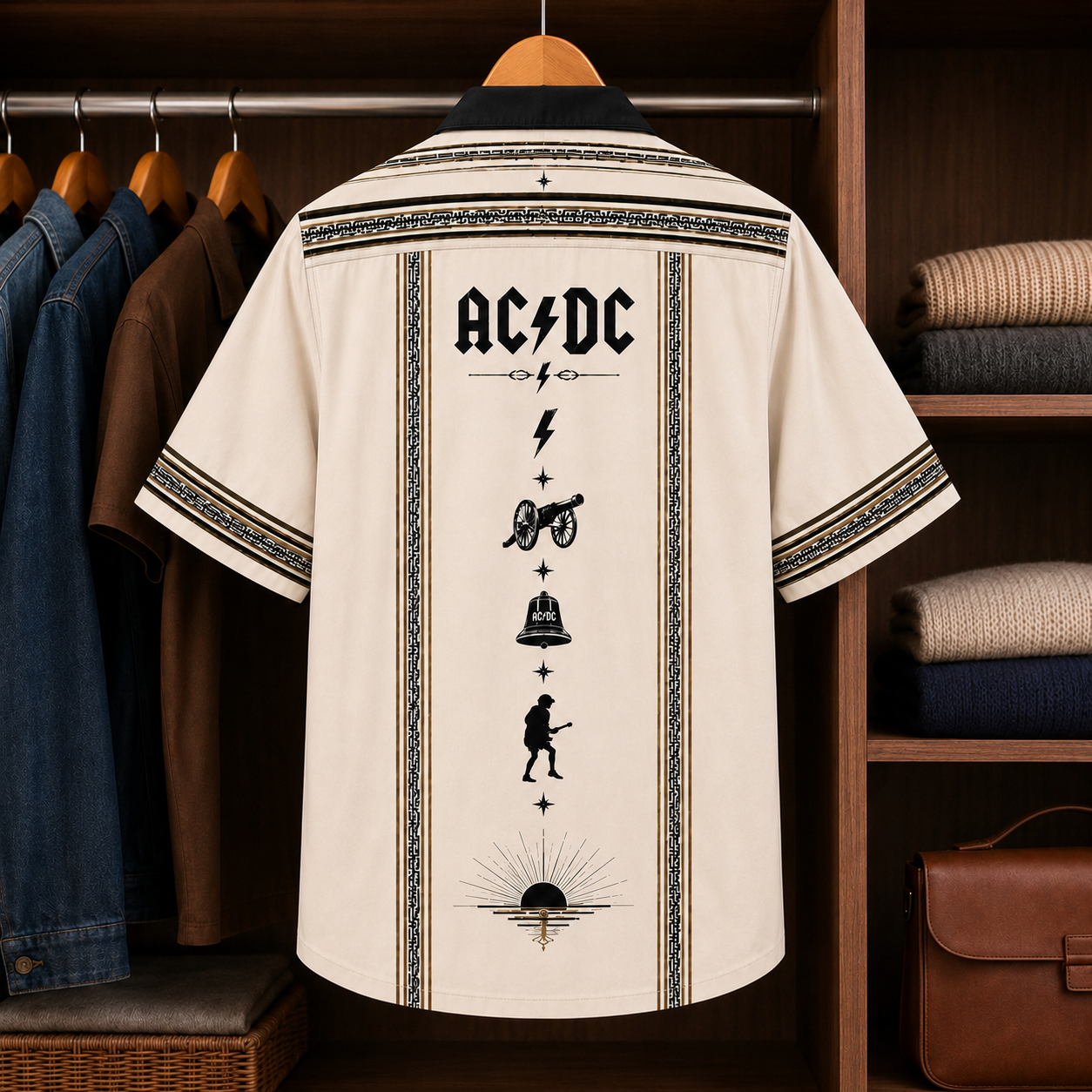 Depeche Mode Luxury Design Hawaiian Shirt – Synth Pop Inspired Hawaiian Shirt