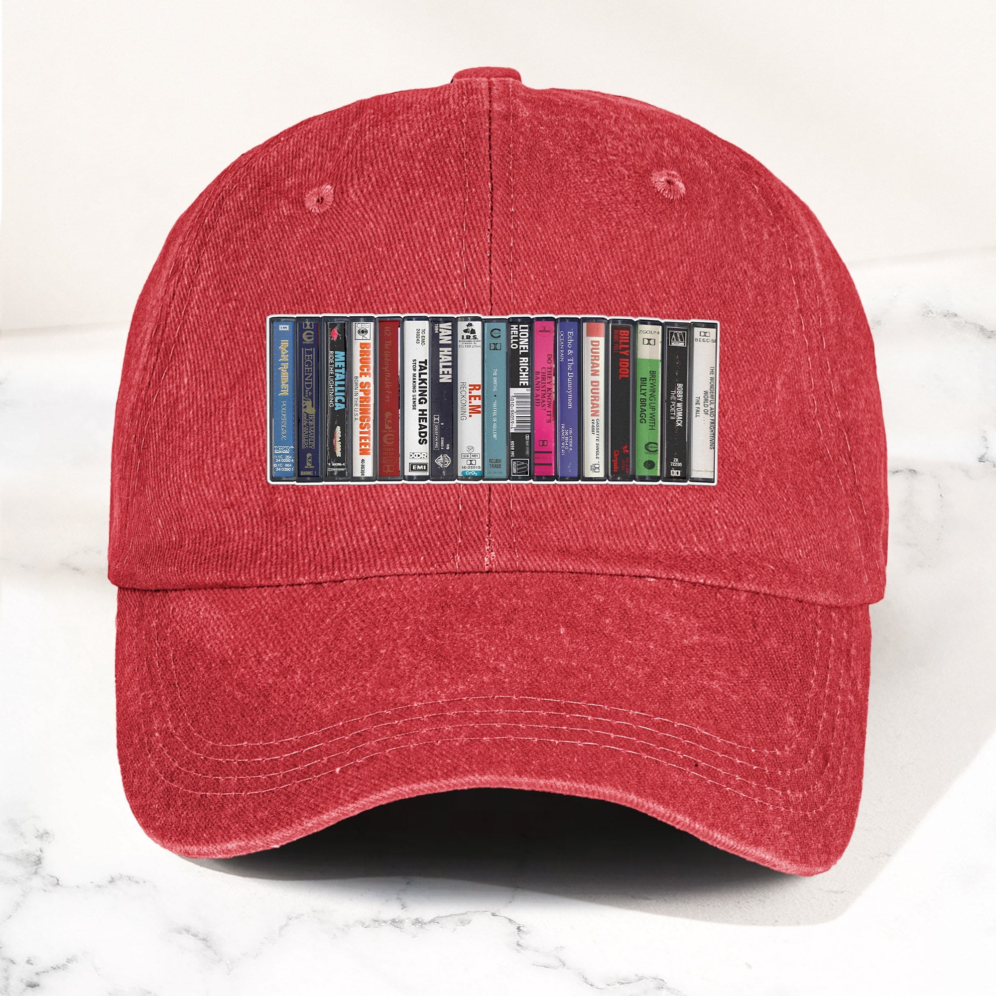 The Beatles Denim Dad Cap Cassette Album Collection Vol.2 Design ( With BOX)