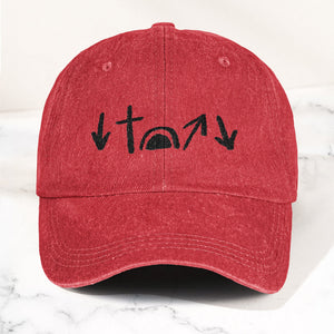 The Story Of Jesus Denim Cap Vintage Dad Cap Gift For Dad (With Box)