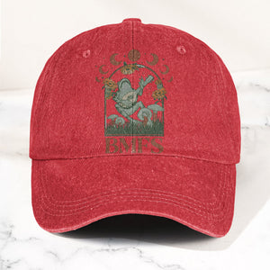 Billy Strings BMFS Frog Mandolin Sunflowers Moon Phase Vintage Graphic Denim Cap Retro Vintage Dad Cap Gift For Dad (With Box)