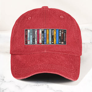 The Beatles Denim Dad Cap Cassette Album Collection Design ( With BOX)