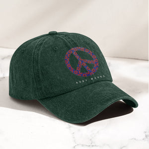 Phish Donut Peace Sign Denim Cap Retro Music Phish Cap Gift For Dad (With Box)