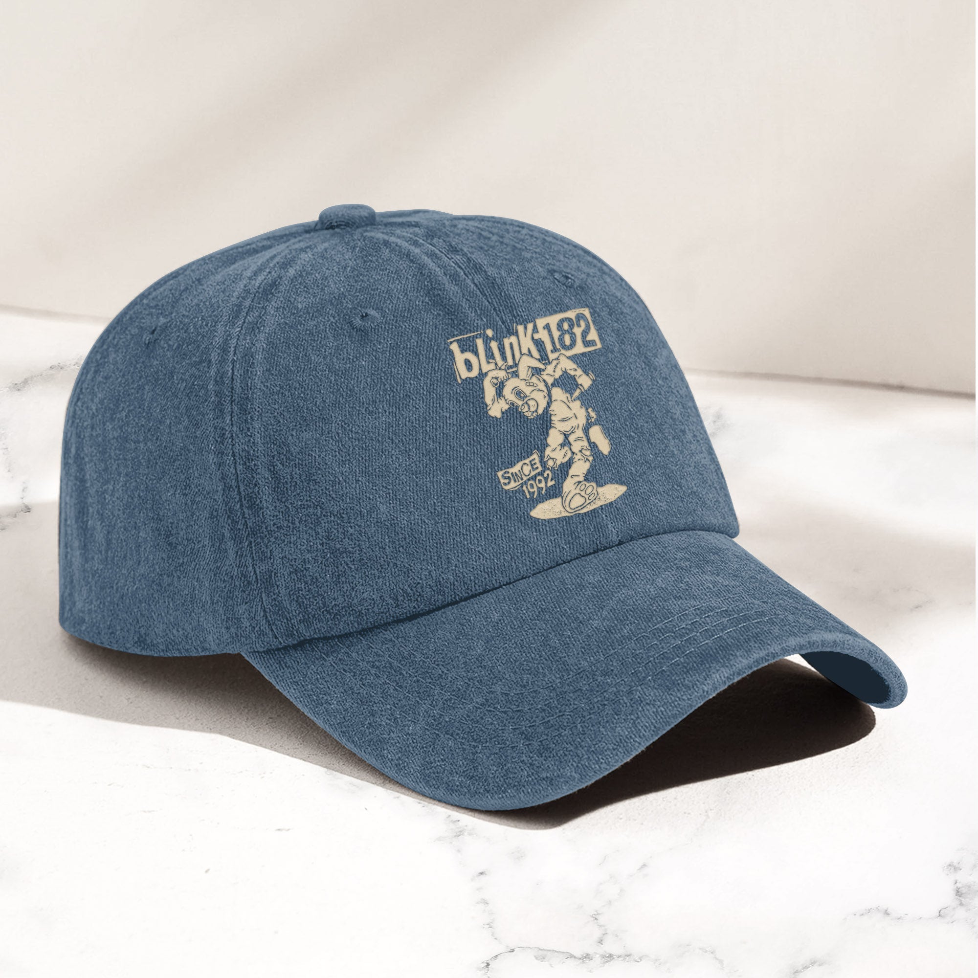 Blink-182 Denim Cap Bunny “Since 1992” Vintage Dad Hat (With Box)