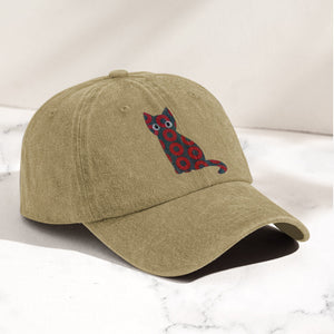 5-PACK Holographic Phish Cat Denim Cap Retro Music Fan Merch Cap Gift For Dad (With Box)