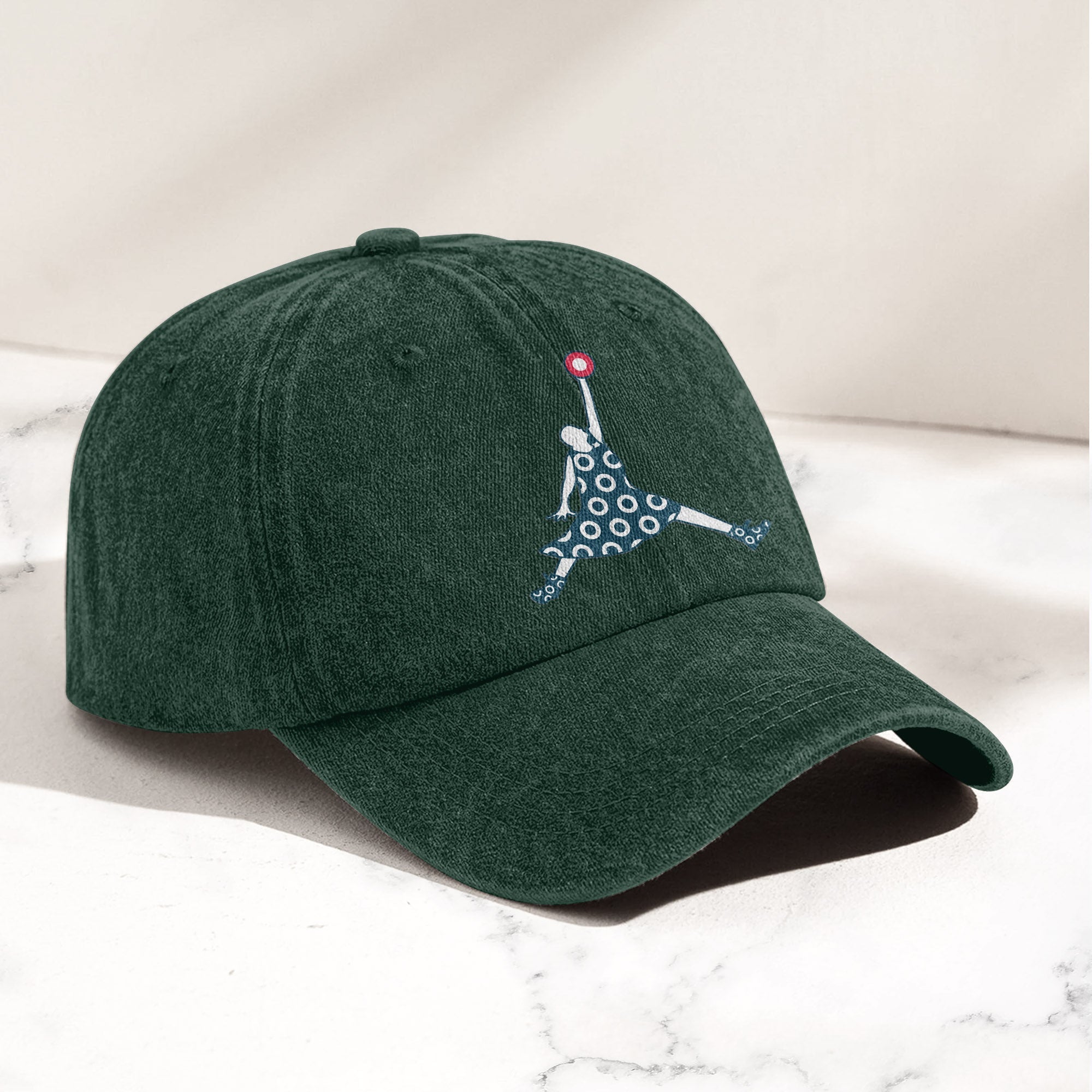 Air Fishman Phish Denim Cap Retro Music Fan Merch Cap Gift For Dad (With Box)