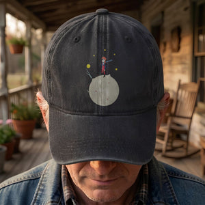 Ziggy Stardust Denim Dad Cap Retro David Bowie Merch Design (With BOX)