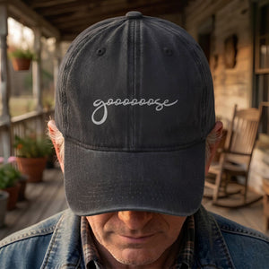 Goose Band Denim Cap Retro Music Fan Merch Cap Gift For Dad (With Box)