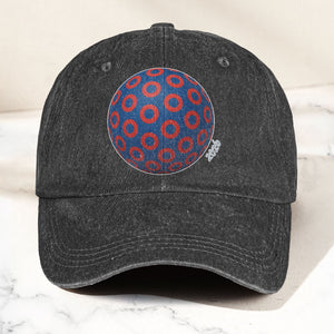 Phish Donut Holographic Denim Cap Retro Music Phish Cap Gift For Dad (With Box)