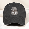 Willie Nelson Portrait Denim Cap Retro Music Willie Nelson Cap Gift For Dad (With Box)