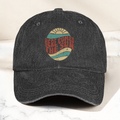Groovy Here Comes The Sun Denim Cap Retro The Beatles Merch Gift for Dad (With Box)