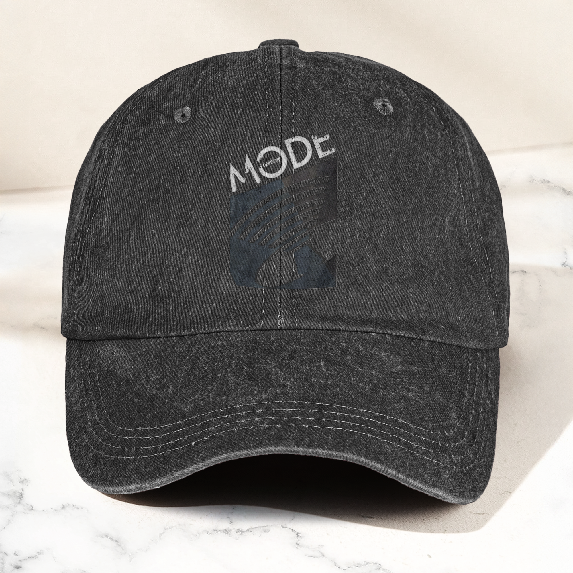 Depeche Mode Music for the Masses Denim Cap Vintage Depeche Mode Band Album Merch Gift for Dad (With Box)