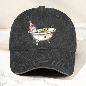 Phish Bath Tub Gin Denim Cap Retro Music Fan Merch Cap Gift For Dad (With Box)