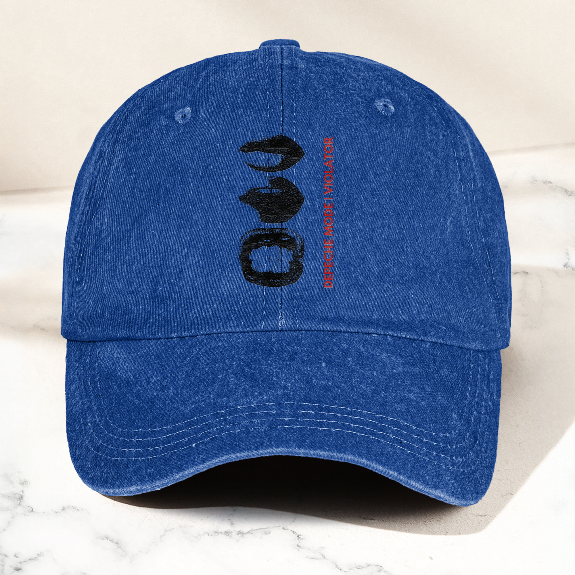 Depeche Mode Violator Denim Cap Vintage Depeche Mode Band Merch Gift for Dad (With Box)
