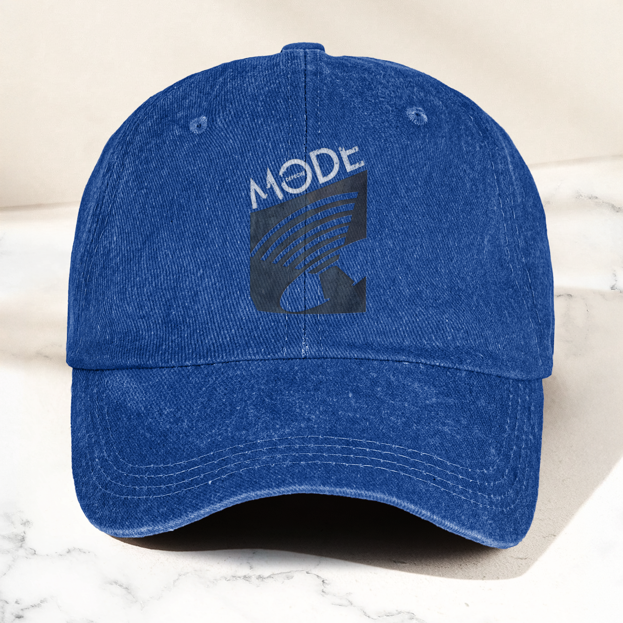 Depeche Mode Music for the Masses Denim Cap Vintage Depeche Mode Band Album Merch Gift for Dad (With Box)
