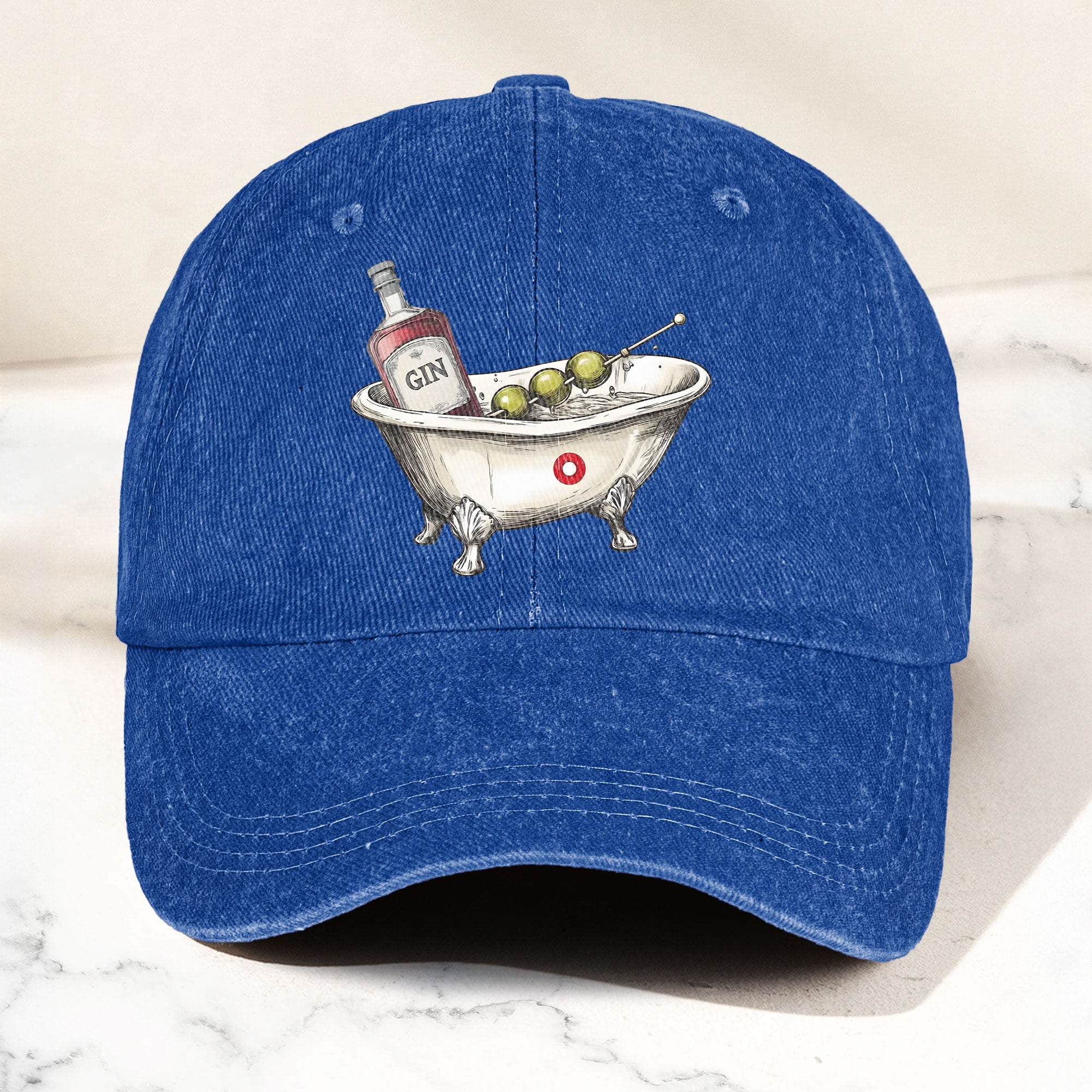 Phish Bath Tub Gin Denim Cap Retro Music Fan Merch Cap Gift For Dad (With Box)