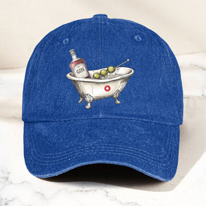 Phish Bath Tub Gin Denim Cap Retro Music Fan Merch Cap Gift For Dad (With Box)