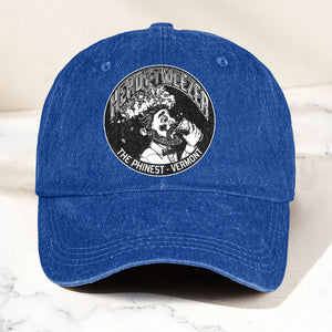 Heady Tweezer Phish Band Denim Cap Retro Rock Music Merch Cap Gift For Dad (With Box)