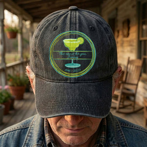 This one is for you Jimmy 1946-2023 Denim Cap Retro Jimmy Buffett Tribute Dad Hat (With Box)