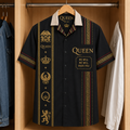 Queen Luxury Design Hawaiian Shirt - Mexican Inpsired Hawaiian Shirt Black Version