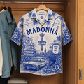 Madonna Tropical Hawaiian Shirt - Tropical Album Cover Inpsired Hawaiian Shirt