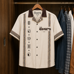 The Doors Luxury Design Hawaiian Shirt - Mexican Inpsired Hawaiian Shirt