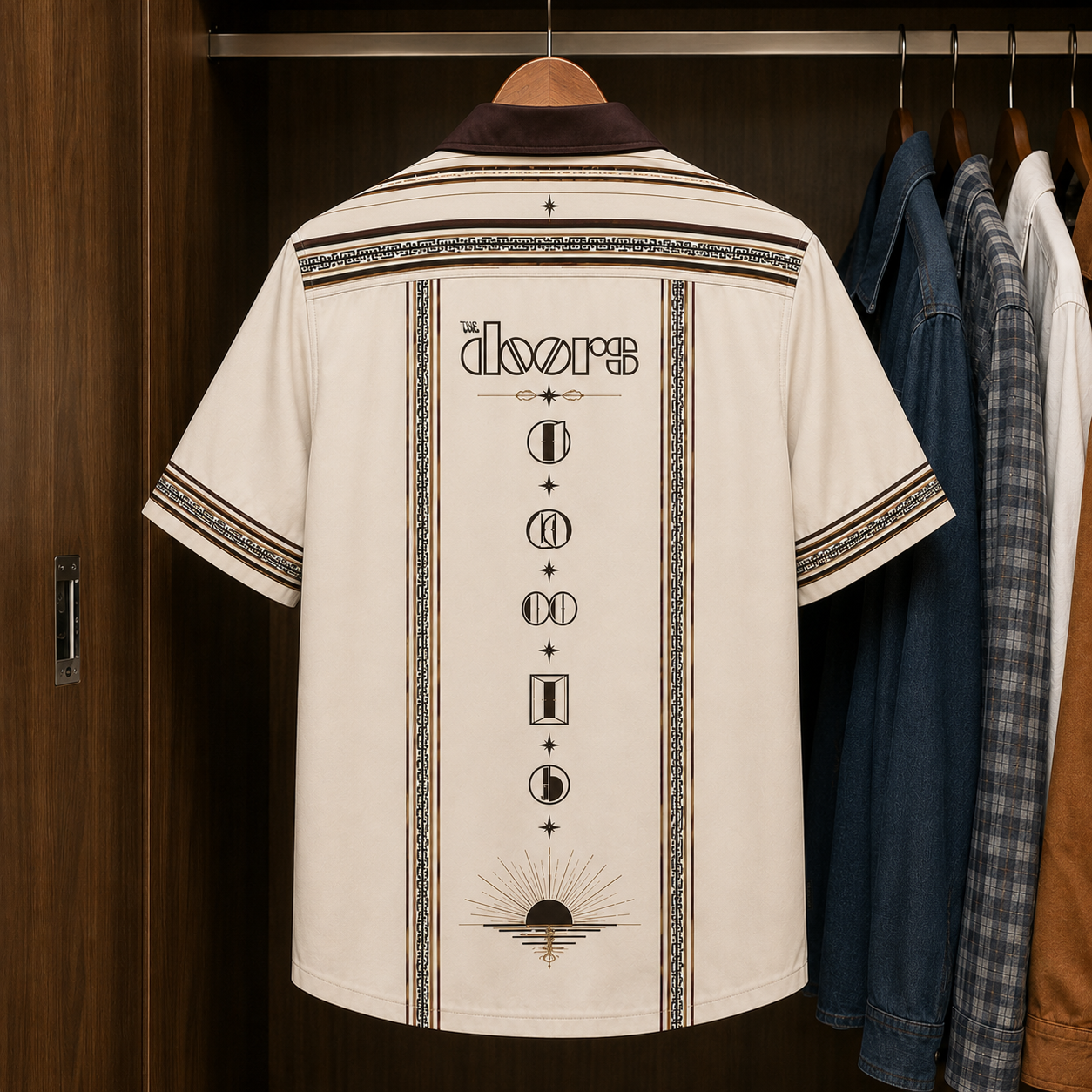 The Doors Luxury Design Hawaiian Shirt - Mexican Inpsired Hawaiian Shirt