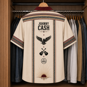 The Clash Luxury Design Hawaiian Shirt - Mexican Inpsired Hawaiian Shirt White Version