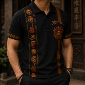 Santana Luxury Design Men Polo - Mexican Inpsired Polo
