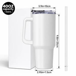 Led Zeppelin Stained Glass 20oz & 40oz Tumbler Rock Band Stainless Steel Travel Tumbler with Lid for Led Zeppelin Fans
