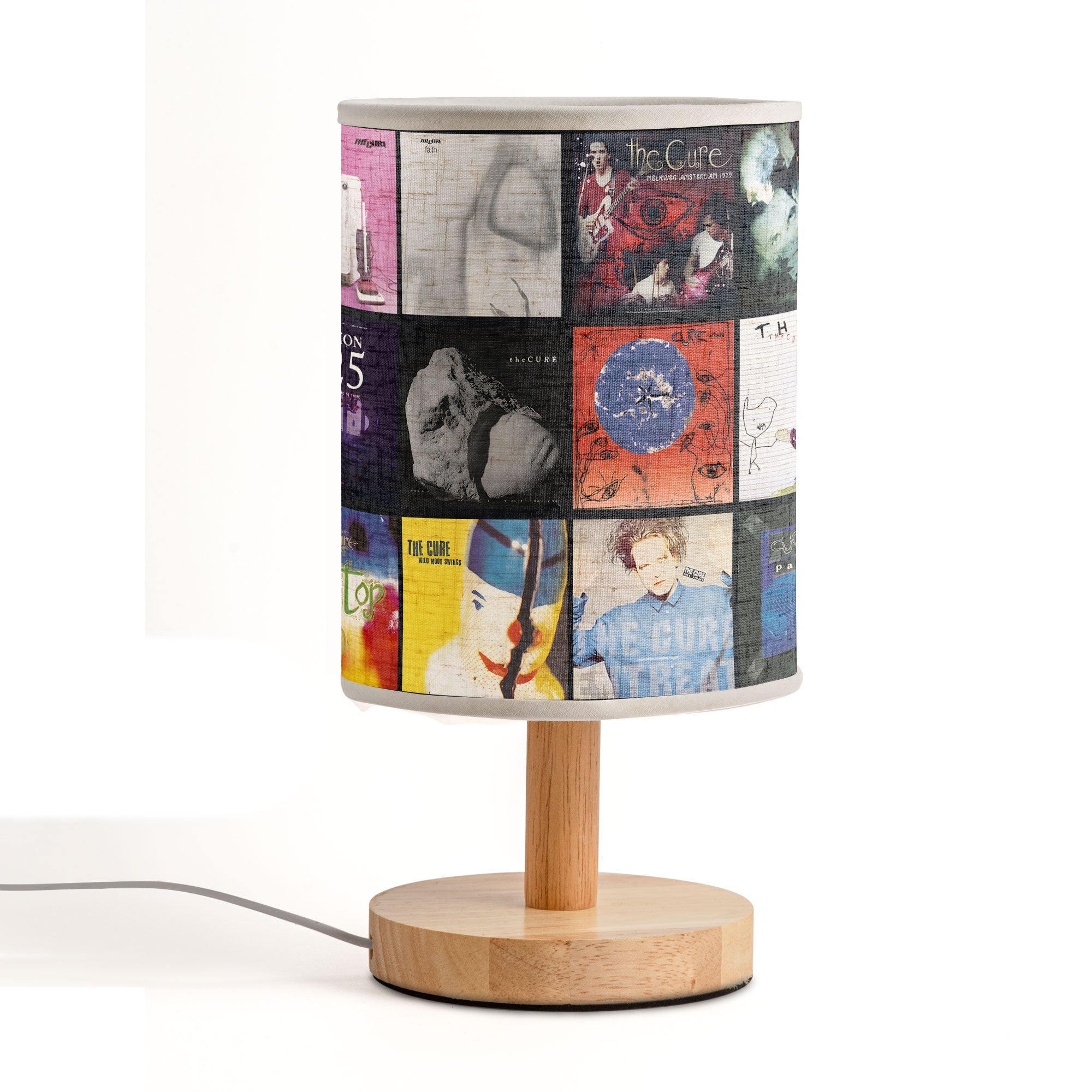 The Cure Album Art Fabric Lamp