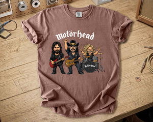 Motörhead Comfort Colors Tee Lemmy Kilmister Band Members Tribute Classic Rock Shirt