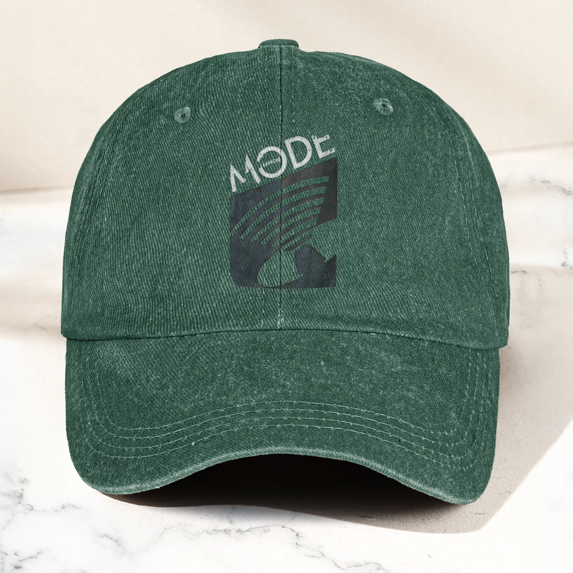 Depeche Mode Music for the Masses Denim Cap Vintage Depeche Mode Band Album Merch Gift for Dad (With Box)